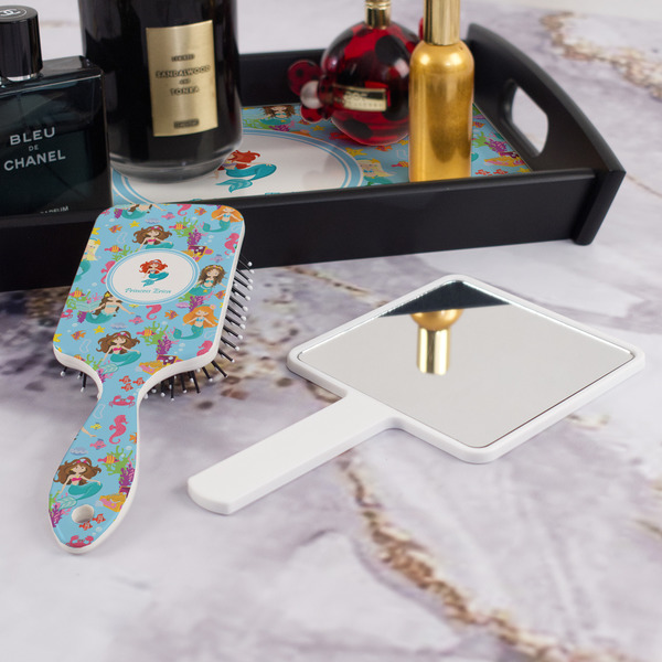 Mermaids Hair Brush - With Hand Mirror