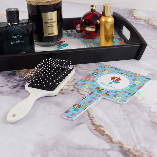 Mermaids Hand Mirror - With Hair Brush
