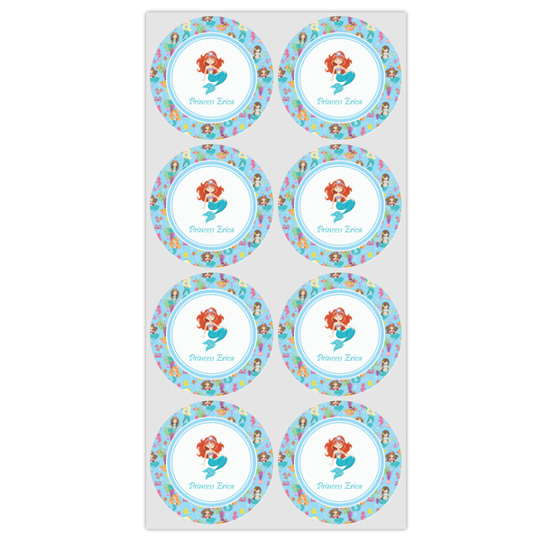Mermaids Icing Circle - Medium - Set of 8