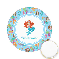 Mermaids Printed Cookie Topper - 2.15" (Personalized)