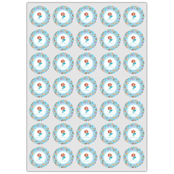Mermaids Icing Circle - XSmall - Set of 35