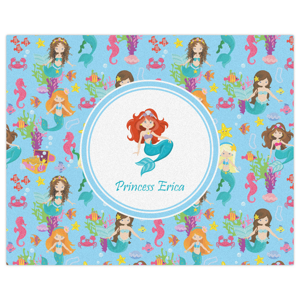 Mermaids Indoor / Outdoor Rug - 8'x10' - Front Flat