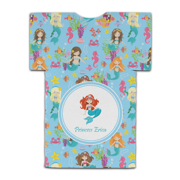 Mermaids Jersey Bottle Cooler - BACK (flat)
