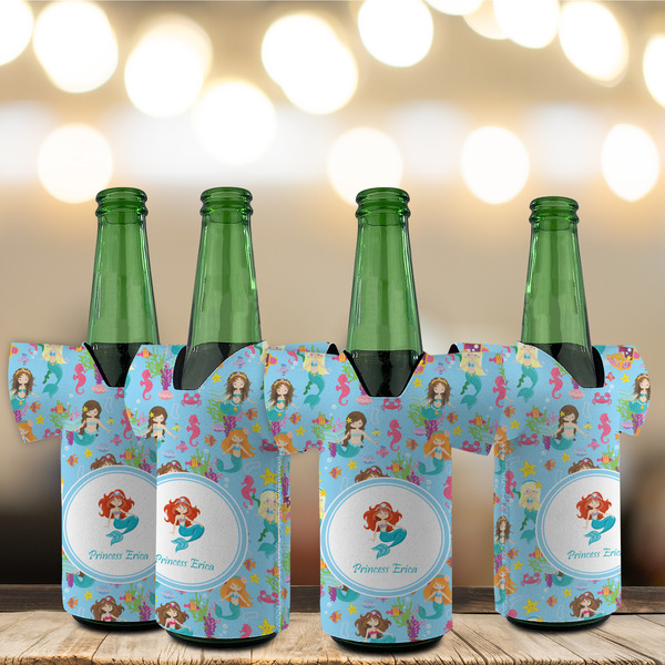 Mermaids Jersey Bottle Cooler - Set of 4 - LIFESTYLE