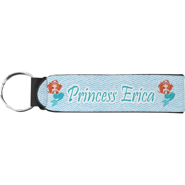 Custom Mermaids Neoprene Keychain Fob (Personalized)