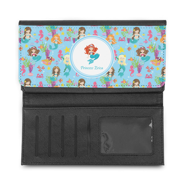 Mermaids Ladies Wallet - Half Way Open