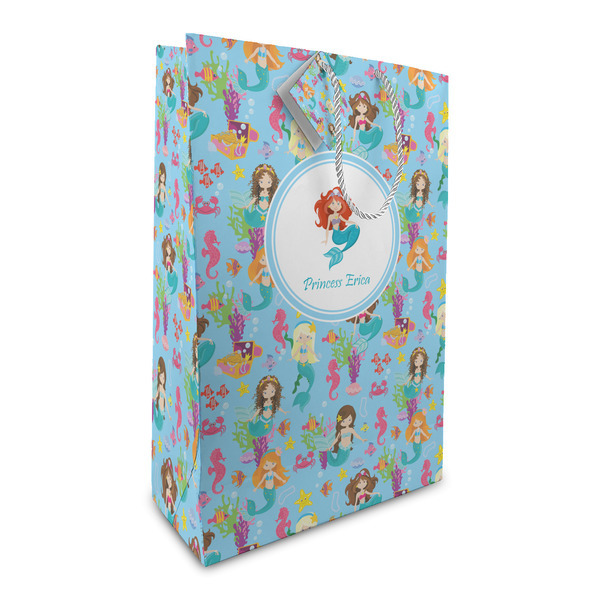 Custom Mermaids Large Gift Bag (Personalized)