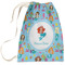 Mermaids Large Laundry Bag - Front View