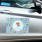 Mermaids Large Rectangle Car Magnets- In Context