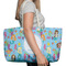 Mermaids Large Rope Tote Bag - In Context View