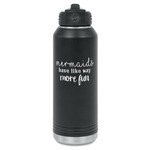 Mermaids Water Bottles - Laser Engraved - Front & Back