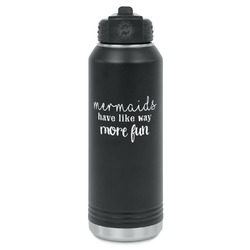 Mermaids Water Bottles - Laser Engraved