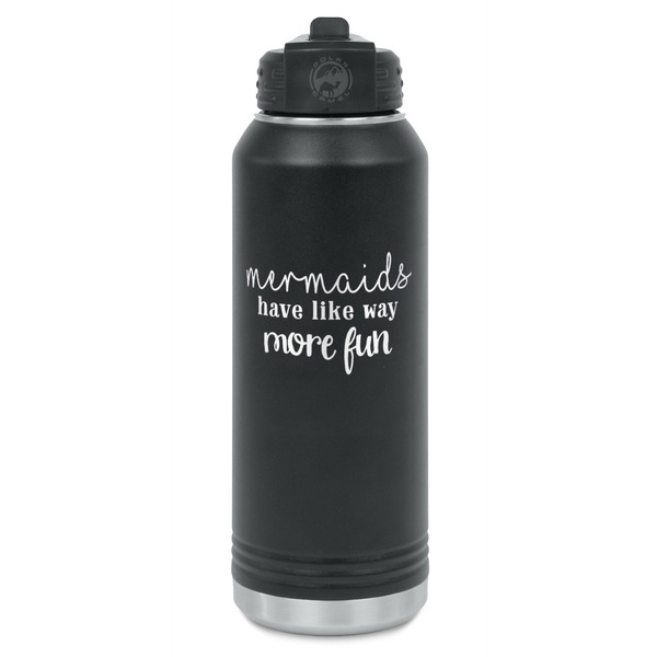 Custom Mermaids Water Bottles - Laser Engraved