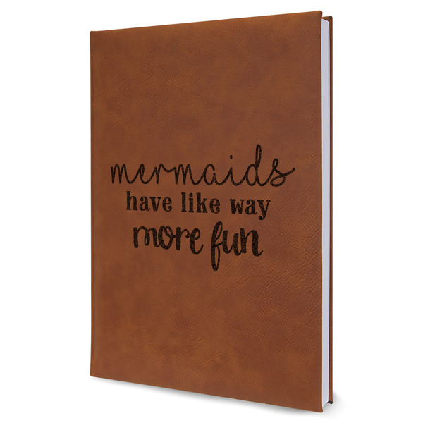 Custom Mermaids Leather Sketchbook