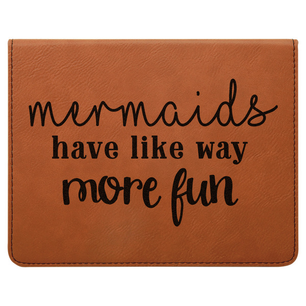 Mermaids Leatherette 4-Piece Wine Tool Set Flat