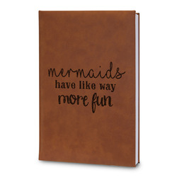 Mermaids Leatherette Journal - Large - Double Sided