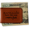 Mermaids Leatherette Magnetic Money Clip - Single Sided