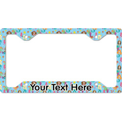 Mermaids License Plate Frame - Style C (Personalized)