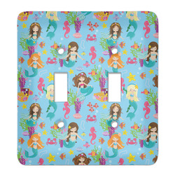 Mermaids Light Switch Cover (2 Toggle Plate)