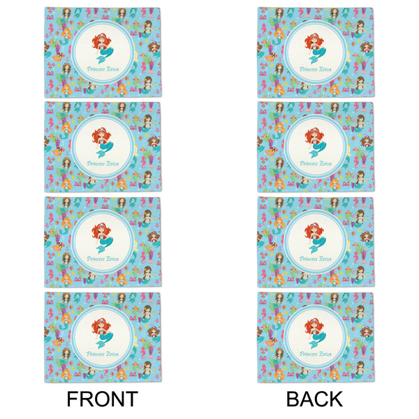 Mermaids Linen Placemat - APPROVAL Set of 4 (double sided)