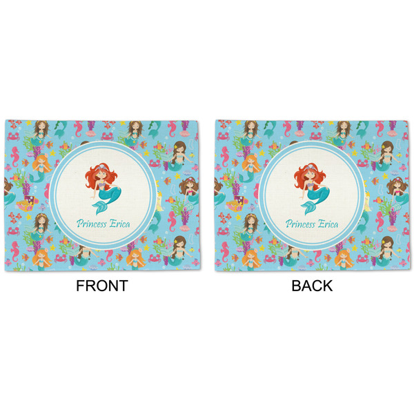 Mermaids Linen Placemat - APPROVAL (double sided)