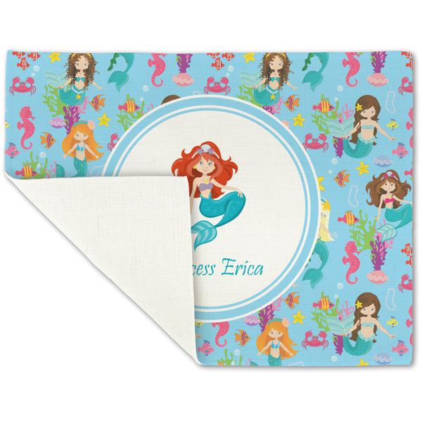 Mermaids Linen Placemat - Folded Corner (single side)