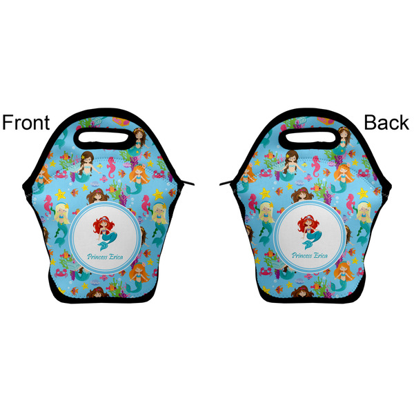 Mermaids Lunch Bag - Front and Back