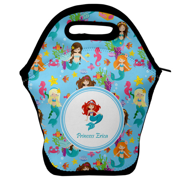 Custom Mermaids Lunch Bag w/ Name or Text