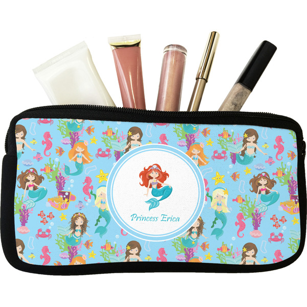 Custom Mermaids Makeup / Cosmetic Bag (Personalized)