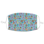 Mermaids Adult Cloth Face Mask - XLarge