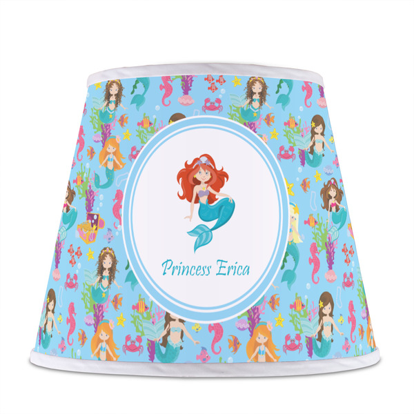 Mermaids Poly Film Empire Lampshade - Front View