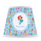 Mermaids Poly Film Empire Lampshade - Front View