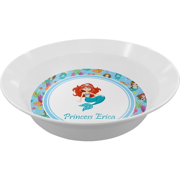 Custom Mermaids Melamine Bowl - 12 oz (Personalized)