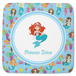 Mermaids Memory Foam Bath Mat - 48"x48" (Personalized)