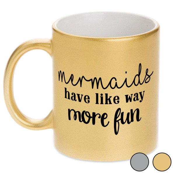Mermaids Metallic Mugs