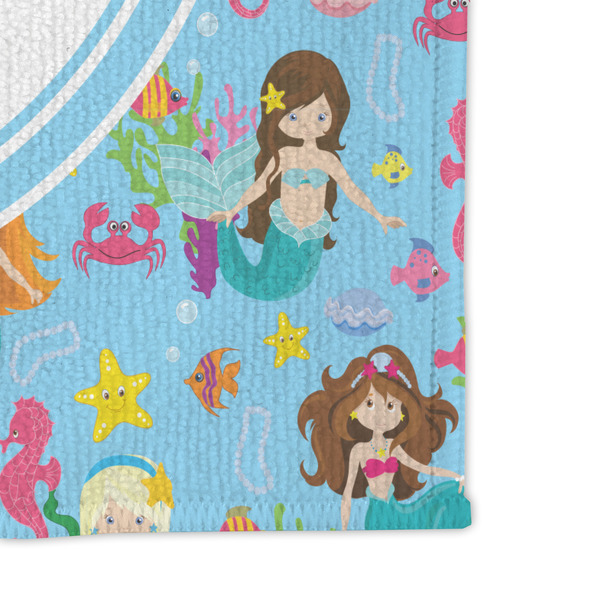 Mermaids Microfiber Dish Rag - DETAIL
