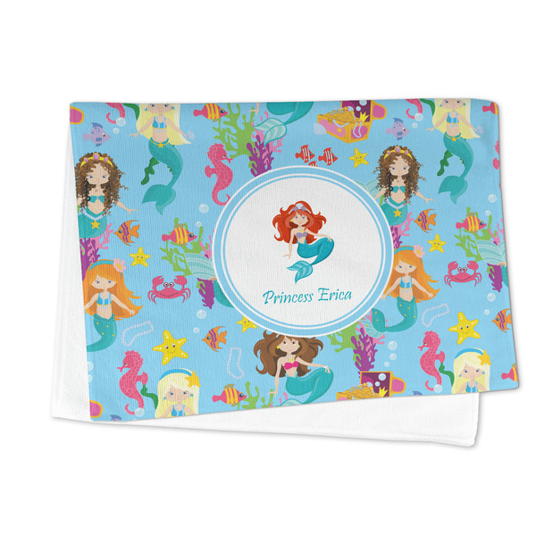 Mermaids Microfiber Dish Towel - FOLDED HALF