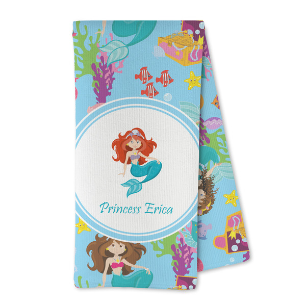 Custom Mermaids Kitchen Towel - Microfiber (Personalized)