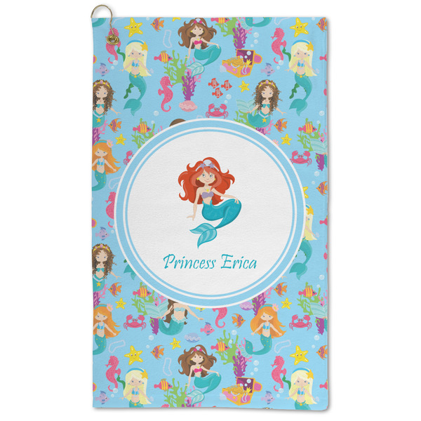 Custom Mermaids Microfiber Golf Towel (Personalized)