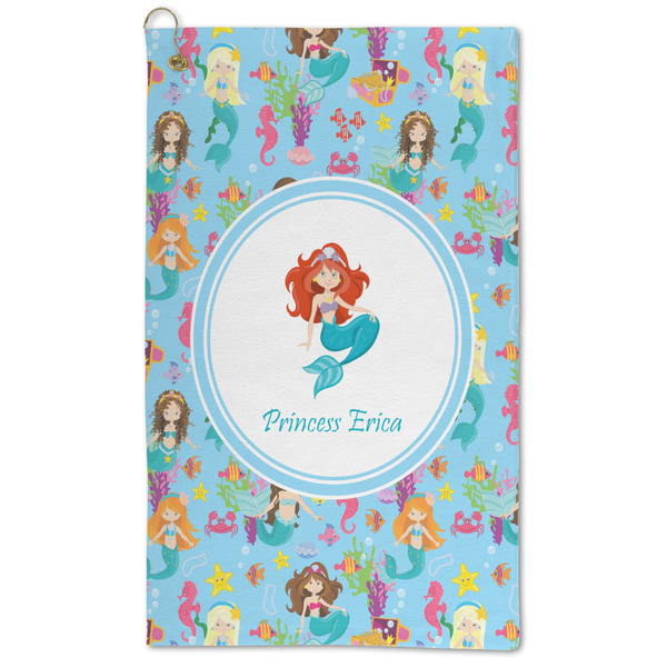 Custom Mermaids Microfiber Golf Towel (Personalized)