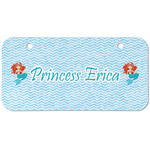 Mermaids Mini/Bicycle License Plate (2 Holes) (Personalized)