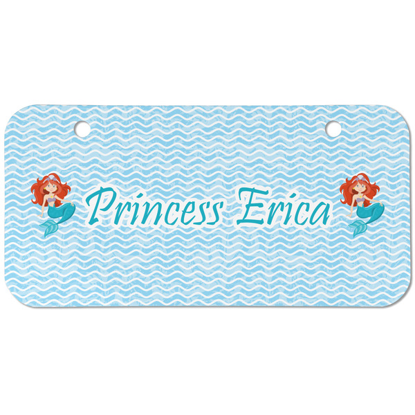 Mermaids Mini Bicycle License Plate - Two Holes