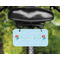Mermaids Mini License Plate on Bicycle - LIFESTYLE Two holes
