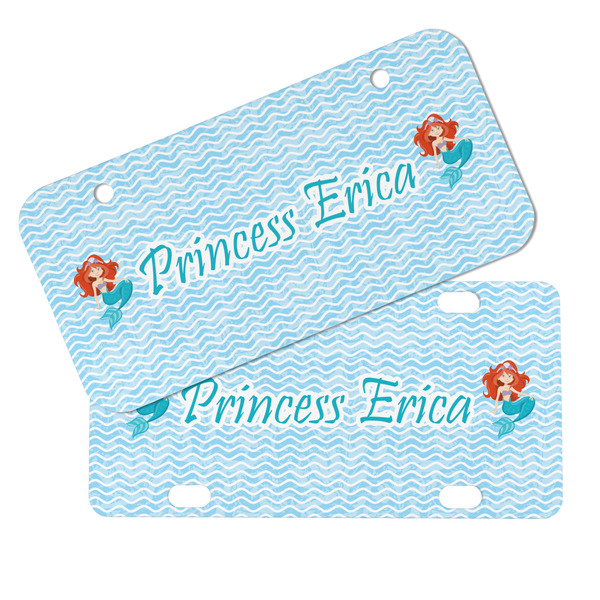 Mermaids Mini License Plates - MAIN (4 and 2 Holes)