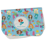 Mermaids Burp Cloth - Fleece w/ Name or Text