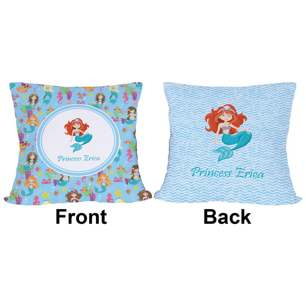 Mermaids Outdoor Pillow - 16x16
