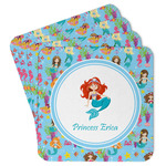 Mermaids Paper Coasters w/ Name or Text