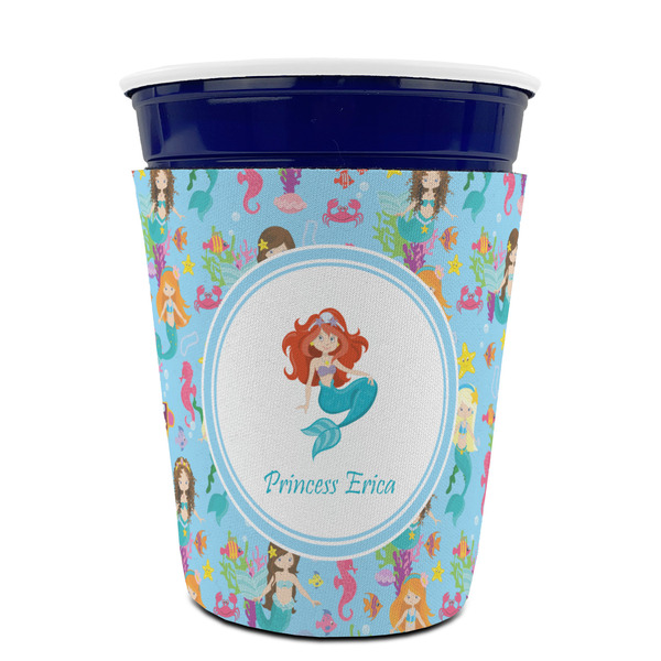 Mermaids Party Cup Sleeves - without bottom - FRONT (on cup)