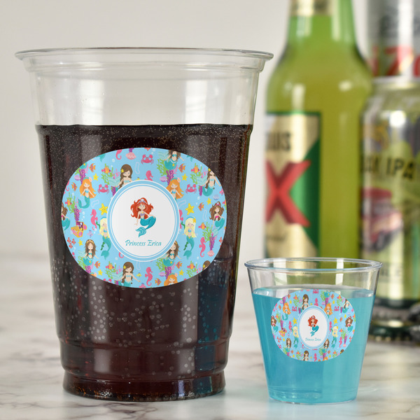 Mermaids Party Cups - 16oz - In Context