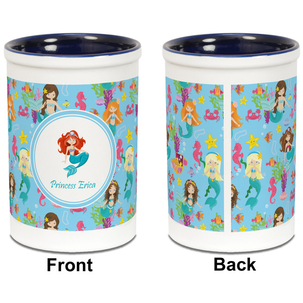 Mermaids Pencil Holder - Blue - approval